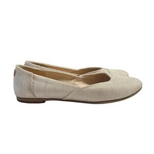 TOMS Women's Jutti Neat Ballet Flats Size 8.5 Office Preppy Classic Minimalist